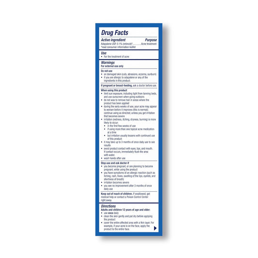 PanOxyl Adapalene Gel 0.1%