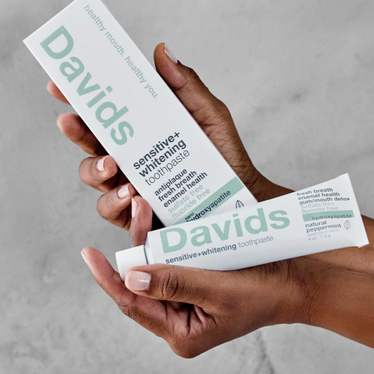 Davids Hydroxi Fluoride Free Nano Hydroxyapatite Toothpaste