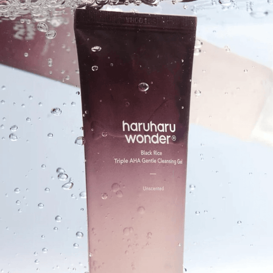 haruharu wonder BLACK RICE TRIPLE AHA CLEANSING GEL