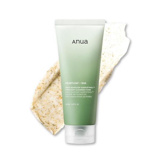 ANUA Heartleaf Quercetinol Pore Deep Cleansing Foam