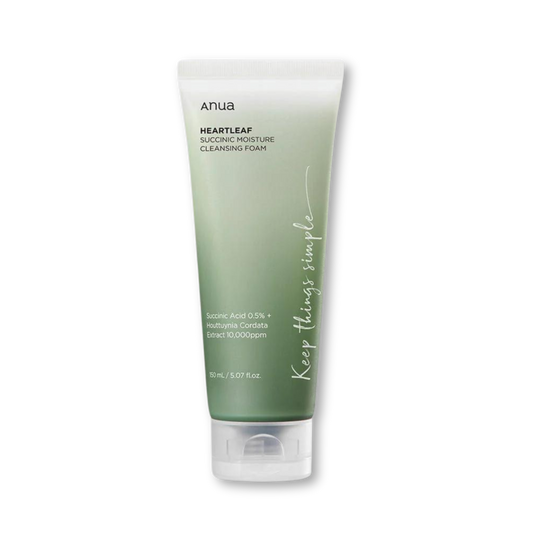 Heartleaf Succinic Moisture Cleansing Foam