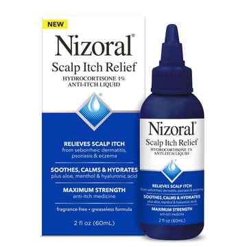 Nizoral Scalp Itch Relief Liquid with Hydrocortisone 1%