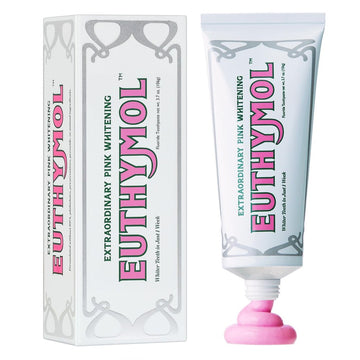 EUTHYMOL Whitening Toothpaste (106g) - Stain Removal in 2 Weeks, Long-Lasting Freshness for Sensitive Gum & Teeth