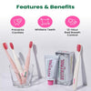 EUTHYMOL Whitening Toothpaste (106g) - Stain Removal in 2 Weeks, Long-Lasting Freshness for Sensitive Gum & Teeth