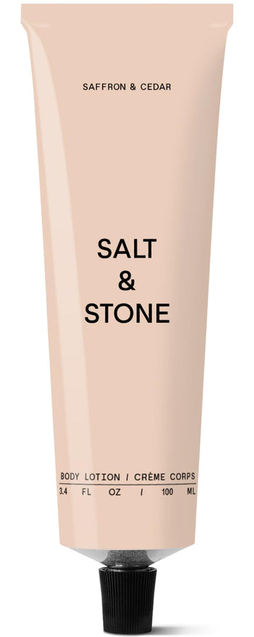 SALT & STONE Body Lotion 100ml - Safrron & Cedar