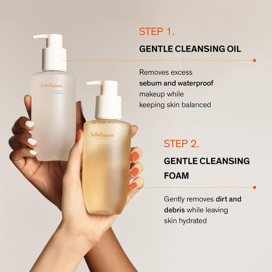 Sulwhasoo Gentle Cleansing Foam | Hydrating Korean Cleanser 50ml