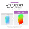 EQQUALBERRY Purple Rice Pore Purifying Pack Cleanser 130g