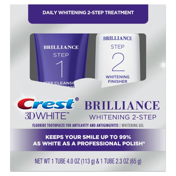 Crest 3D White Brilliance 2 Step Kit