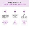 EQQUALBERRY Purple Rice Pore Purifying Pack Cleanser 130g