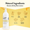 ECZEMA HONEY Oatmeal Body Lotion, Natural Dry Skin Repair 453g