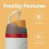 Owala FreeSip Insulated Stainless Steel Water Bottle with Straw® 710ml