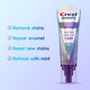 Crest 3D White Deep Stain Remover Toothpaste, Teeth whitening for Adults, 87g, 2 Pack