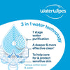 WaterWipes Sensitive+ Newborn & Baby Wipes 3-In-1 60ct