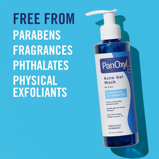 PanOxyl Acne Gel Wash, 2% Salicylic Acid 192ml