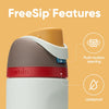 Owala FreeSip Insulated Stainless Steel Water Bottle with Straw® 710ml