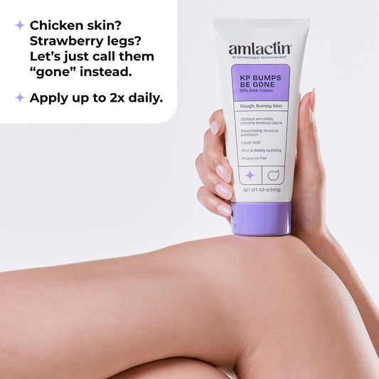 Amlactin KP Bumps Be Gone Body Cream, 15% Lactic Acid 85g