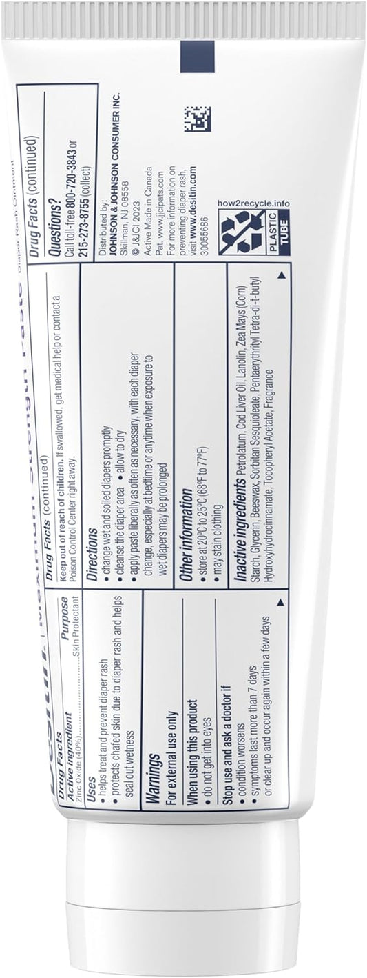 Desitin Maximum Strength Baby Diaper Rash Cream, 40% Zinc Oxide 136g