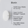 Sports Research Biotin 10 000mcg w/Coconut Oil, 120 Count