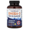 mav Nutrition Triple Strength Omega 3 Fish Oil 3600 mg 120 Count