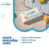 WaterWipes Sensitive+ Newborn & Baby Wipes 3-In-1 60ct