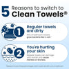 Clean Skin Club Clean Towels® Original XL 50ct