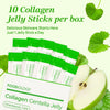 FOODOLOGY Collagen Centella Jelly (Green Apple) 10 Sticks