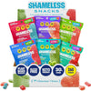 Shameless Snacks Sour Candy & Fruit Snacks- Gummy Candy Variety Pack, Keto Snacks