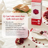 FOODOLOGY Coleology Cutting Stick Jelly (Pomegranate) – Dietary Fiber Supplement for Healthy Weight Management – 10 Sticks