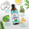 GuruNanda Oil Pulling Oral Rinse Coconut + Mint 237ml