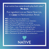 Native Body Lotion  Coconut & Vanilla 487ml