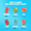Shameless Snacks Sour Candy & Fruit Snacks- Gummy Candy Variety Pack, Keto Snacks
