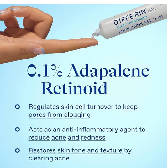 DIFFERIN ADAPALENE GEL 0.1% Acne Treatment