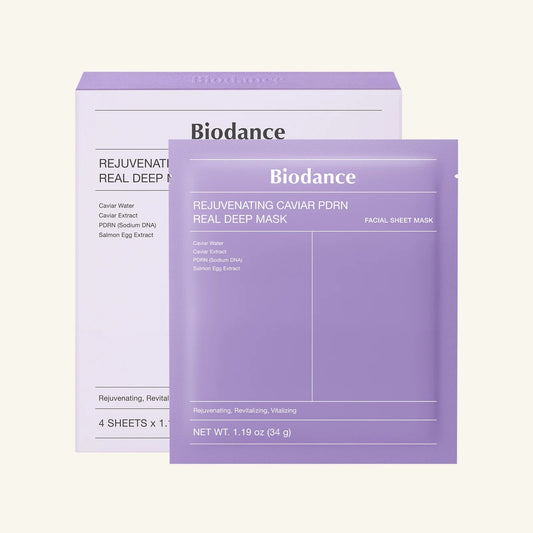 Biodance - Rejuvenating Caviar PDRN Real Deep Mask 4 Pack
