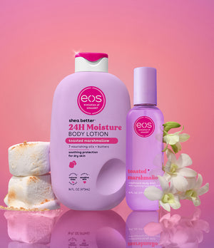 EOS Toasted Marshmallow Body Care Set | Body Mist & Lotion