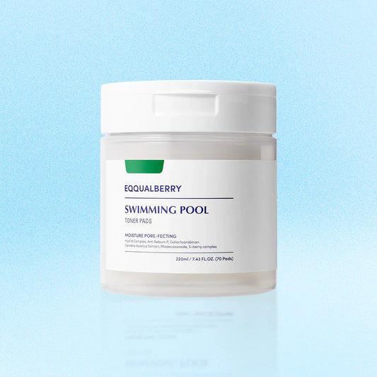 EQQUALBERRY Swimming Pool Toner Pads 220ml/70pcs