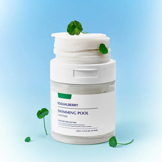 EQQUALBERRY Swimming Pool Toner Pads 220ml/70pcs