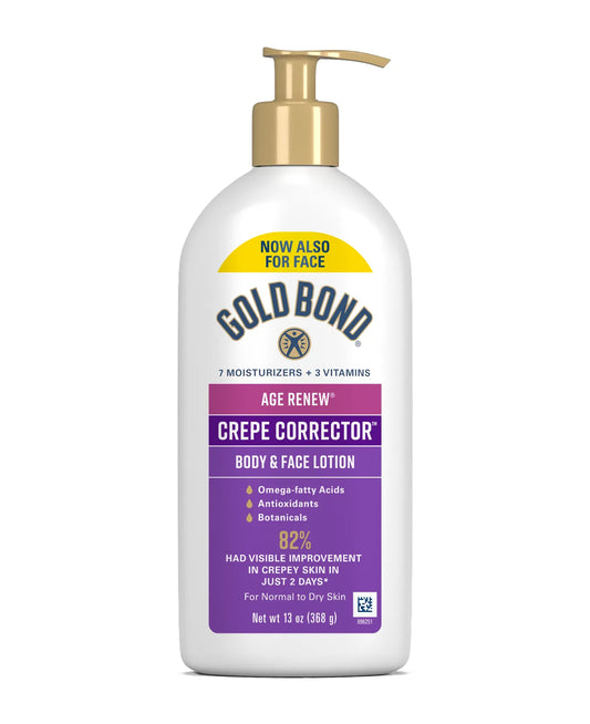Gold Bond Crepe Corrector Age Renew Lotion 396g