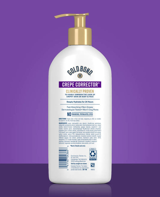 Gold Bond Crepe Corrector Age Renew Lotion 396g