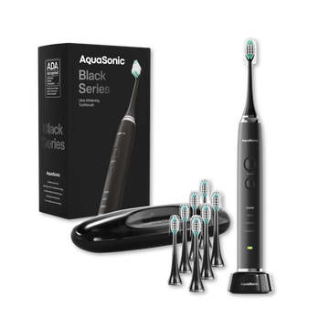 Aquasonic Black Series Ultra Whitening Toothbrush