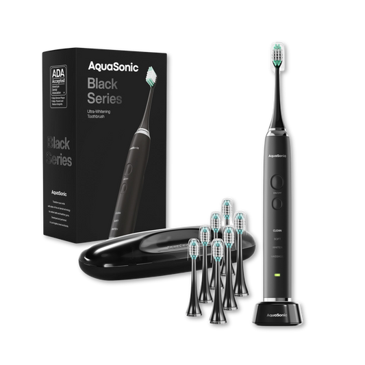 Aquasonic Black Series Ultra Whitening Toothbrush