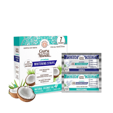 guru nanda whitening strips