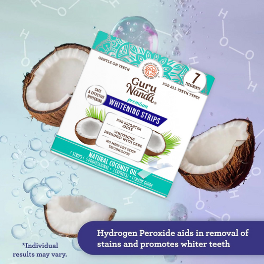 guru nanda whitening strips