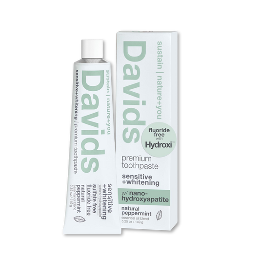 Davids Hydroxi Fluoride Free Nano Hydroxyapatite Toothpaste
