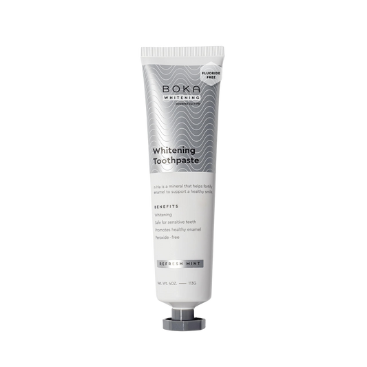Boka Fluoride Free Toothpaste Nano Hydroxyapatite, Helps Remineralize, Appropriate for Sensitive Teeth, Whitening