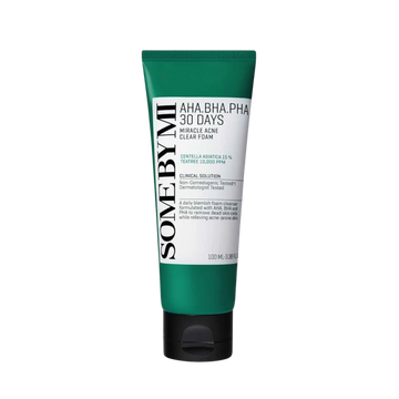 SOME. BY MI AHA BHA PHA 30DAYS MIRACLE ACNE CLEAR FOAM 100ML\