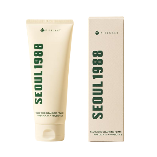 SEOUL 1988 Cleansing Foam : Pine Cica 1% + Probiotics