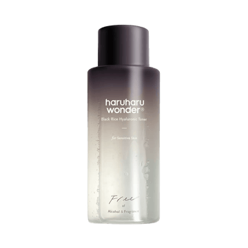 haruharu wonder Black Rice Hyaluronic Toner 150ml, refreshing and nourishing, perfect for all skin types, fragrance free.