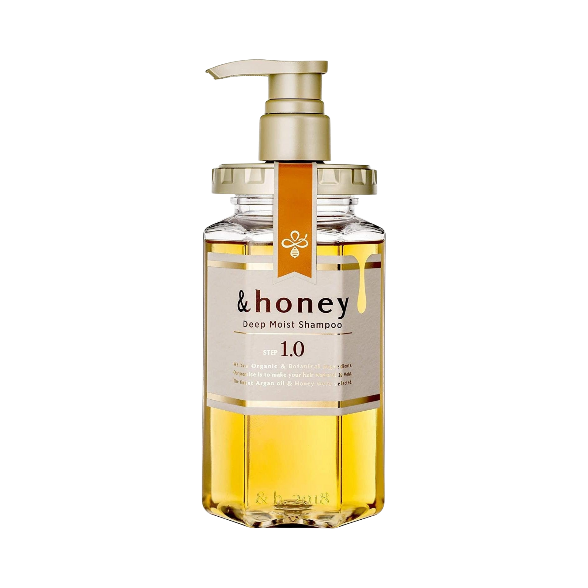 ●【最後の１枚】【訳アリ】Drop of honey １枚 &honey Deep Moist Shampoo 1.0 (Japanese Honey Shampoo) 440ml
