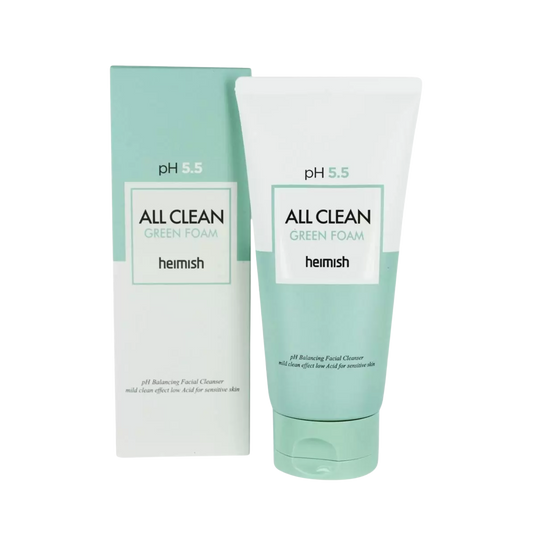 pH 5.5 all clean green foam heimish