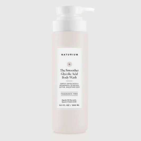 Naturium The Smoother Glycolic Acid Exfoliating Body Wash 500mL